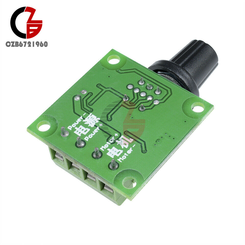 2A Motor Speed Switch Controller PWM 1803BK+self-recovery fuse DC 1.8V 3V 5V 6V