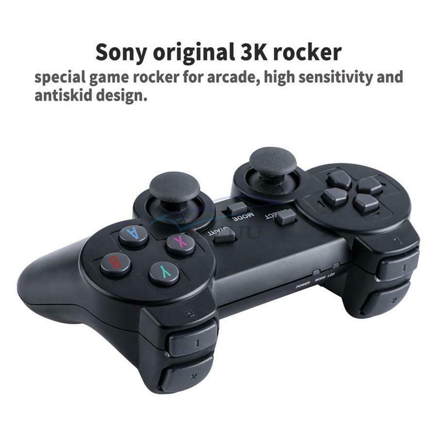 4K - TV Game Stick 10000+ Retro Mini Classic Game Console With 2 Controllers