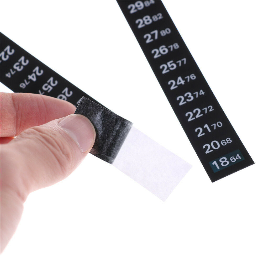 StickOn Thermometer Temperature GaugeHeater Stickers Aquarium fish tankGla.l8