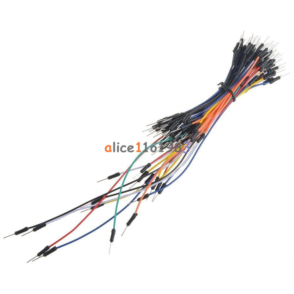 140pcs U Shape Solderless Breadboard Jumper Cable Wire Kit + 65PCS cables DIY