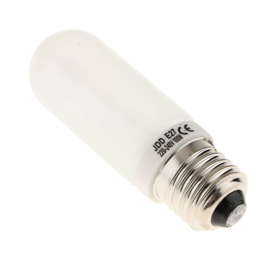 220-240V Halogen JDD Type Tubular Medium E27 Bulb Lamp, Frosted, 100-Watt