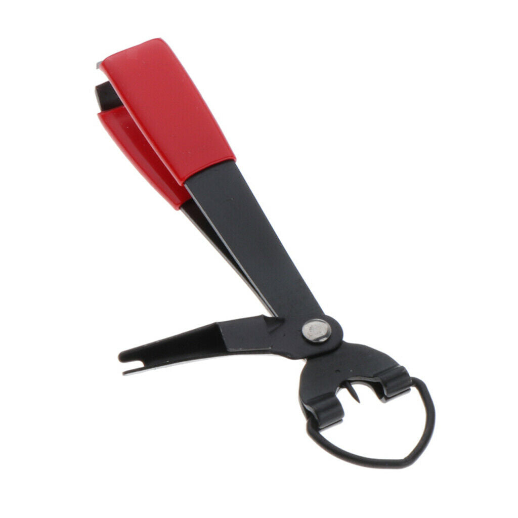 2x Knot Fishing Line Nipper Cutter  Fast Knot Tying Tool Red