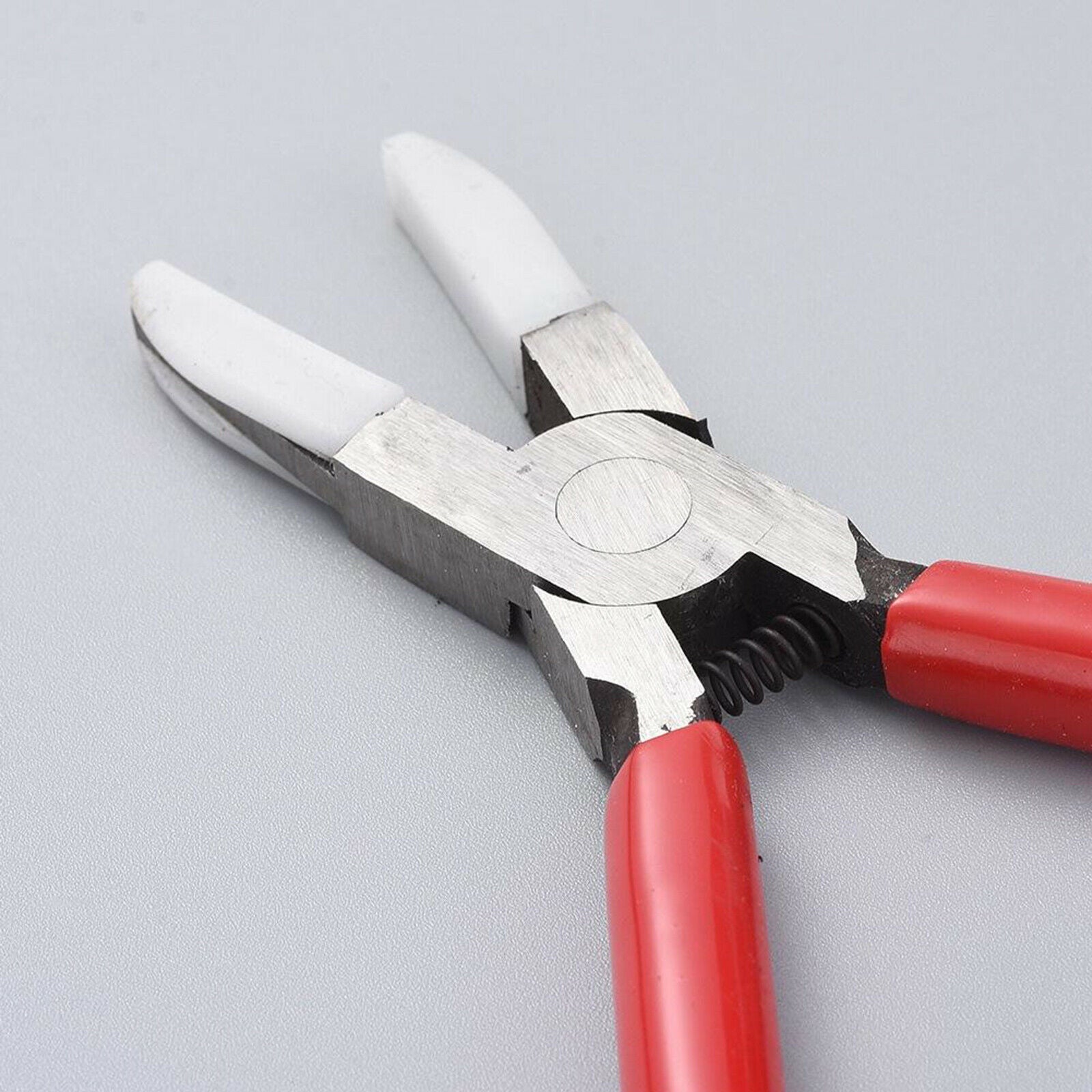 Jewellery Mini Hand Pliers Toothless Flat Mouth Diagonal Cutting Plier Tools