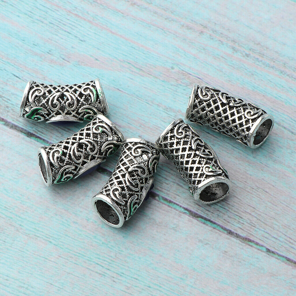 10 Package Viking Beads Hair Beards Decors Bracelet Pendants Jewelry Diy