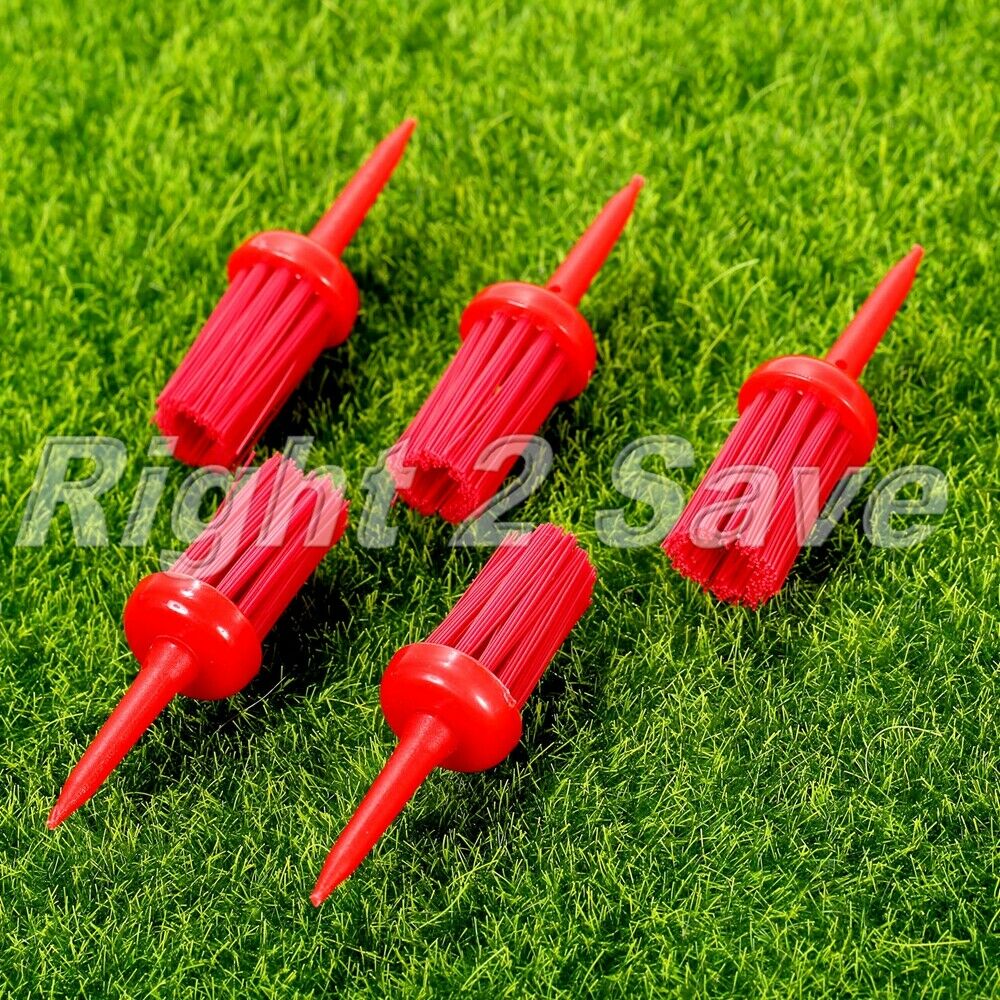 1Pack(50Pcs) 62mm Golf Brush Tees Plastic Bristles Tee Driver Training  Aid Tool