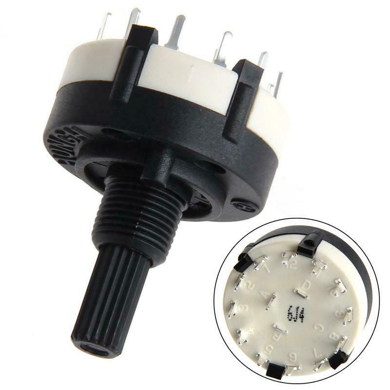 RS26 1 Pole Position 12 Selectable Band Rotary Channel Selector Switch