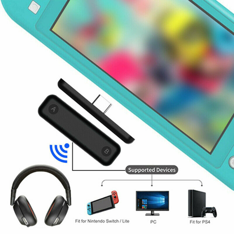 Wireless Bluetooth Adapter USB Transmitter Audio Receiver for Nintend SwitchBDA