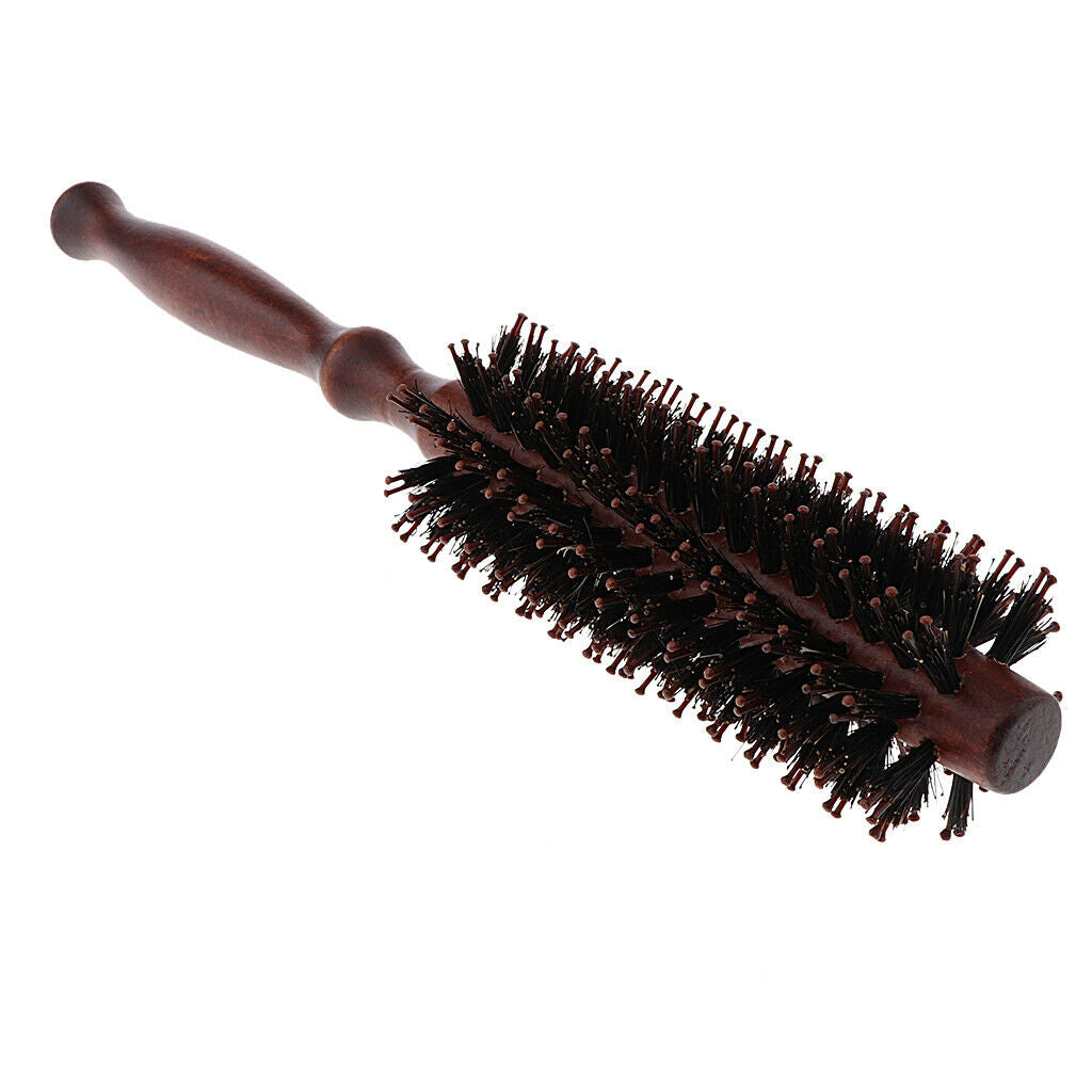 Anti-Static Round Hairbrush Hair Curling Styling Blow Dry Rolled Brush Comb S