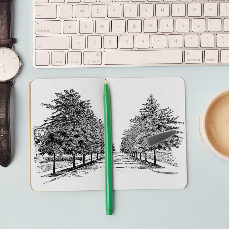 Road Tree DIY Silicone Clear Stamp Cling Seal Scrapbook Embossing Album Craft