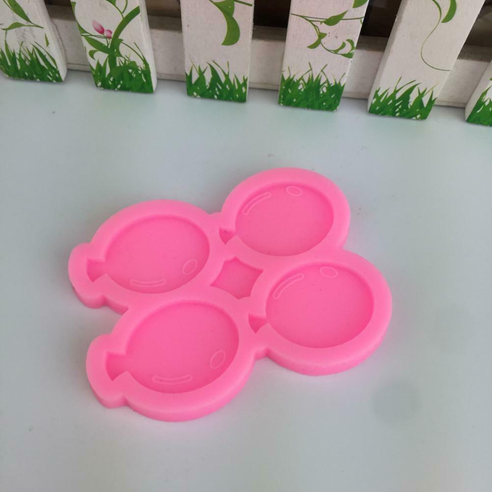 Candy Clay Fondant Tool Balloon Shapes Lollipop Birthday Silicone Molds hot