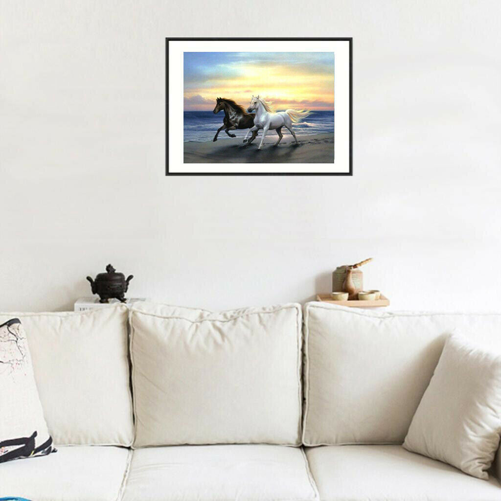 DIY 5D Diamond Painting Embroidery Cross Stitch for Home Decor Horses