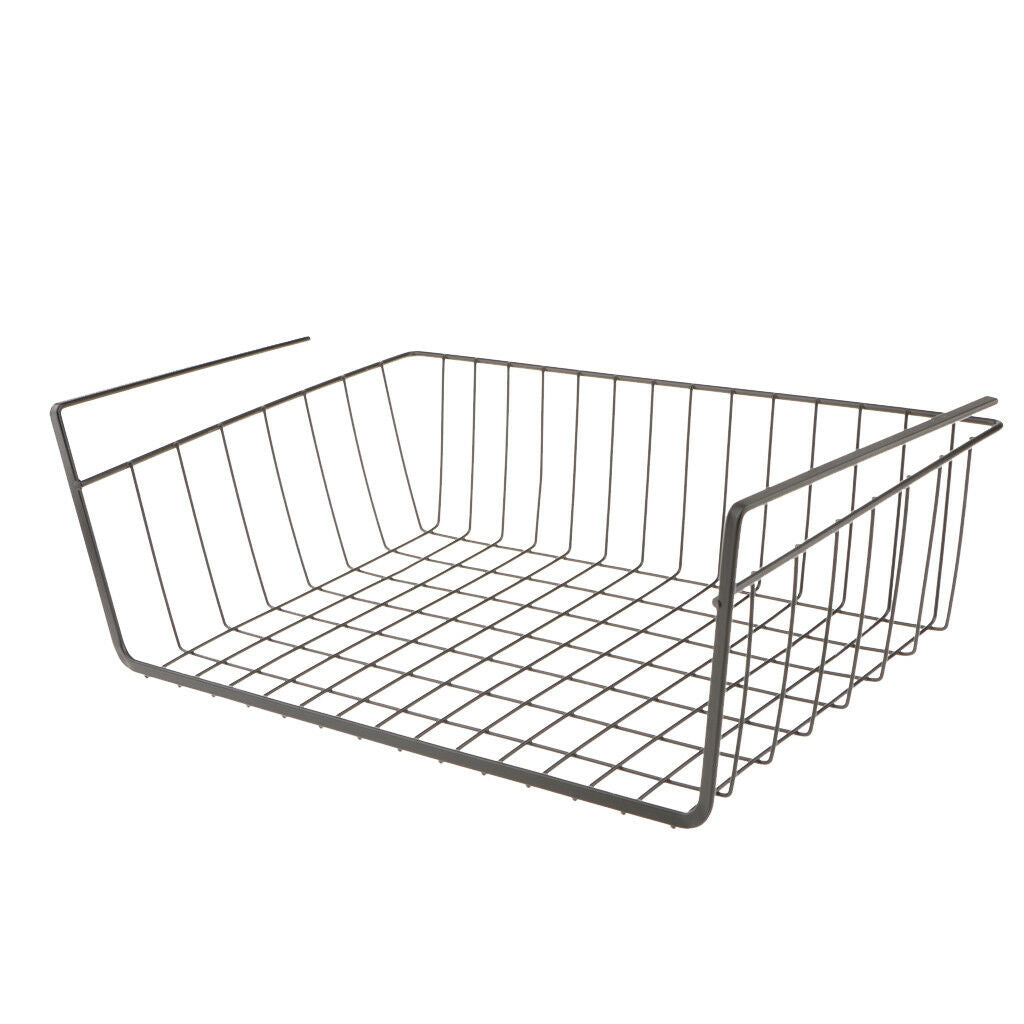 Heavy Duty Storage Rack Under Shelf Drawer Basket Kitchen/Cabinet/Freezer