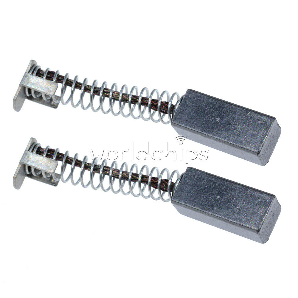 2PCS Carbon Metal Angle Grinder Motor Carbon Brushes 14mm x 6mm x 5mm