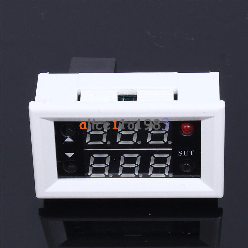 12V Timing Delay Cycling Digital Double LED Display Relay Module Switch