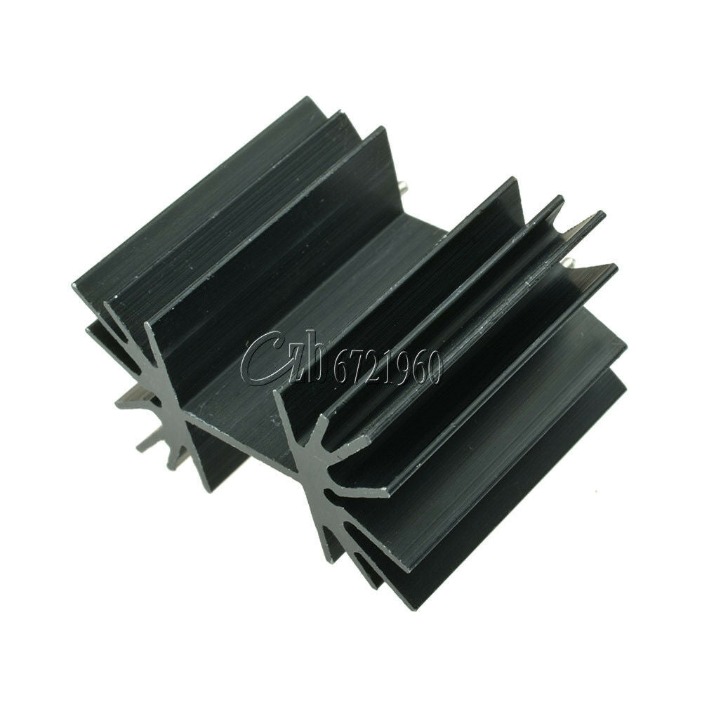 35x42x25.4MM Heat sink IC Heat sink Aluminum 35X42X25.4MM Cooling Fin
