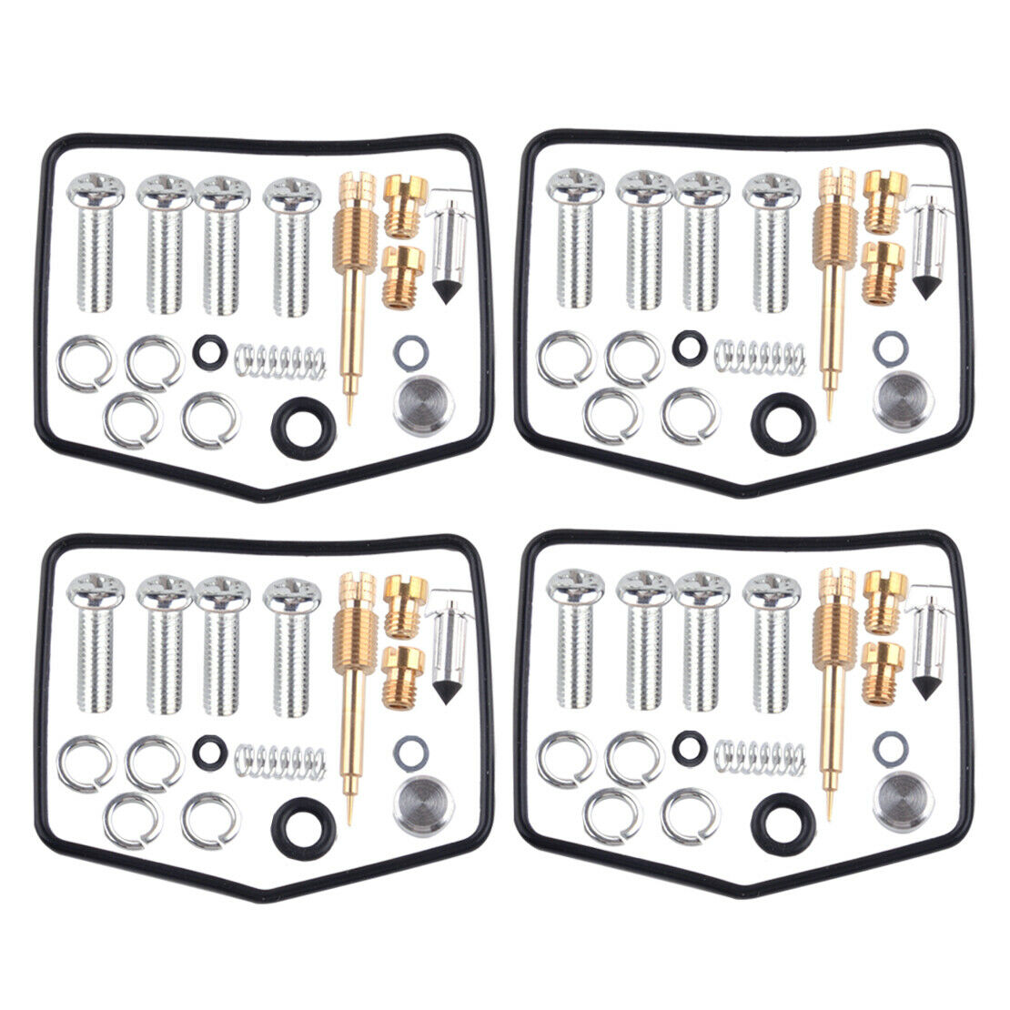 Fit for Kawasaki KZ 440 KZ440 1980-83 Carburetor Repair Kits Carb Rebuild 4set