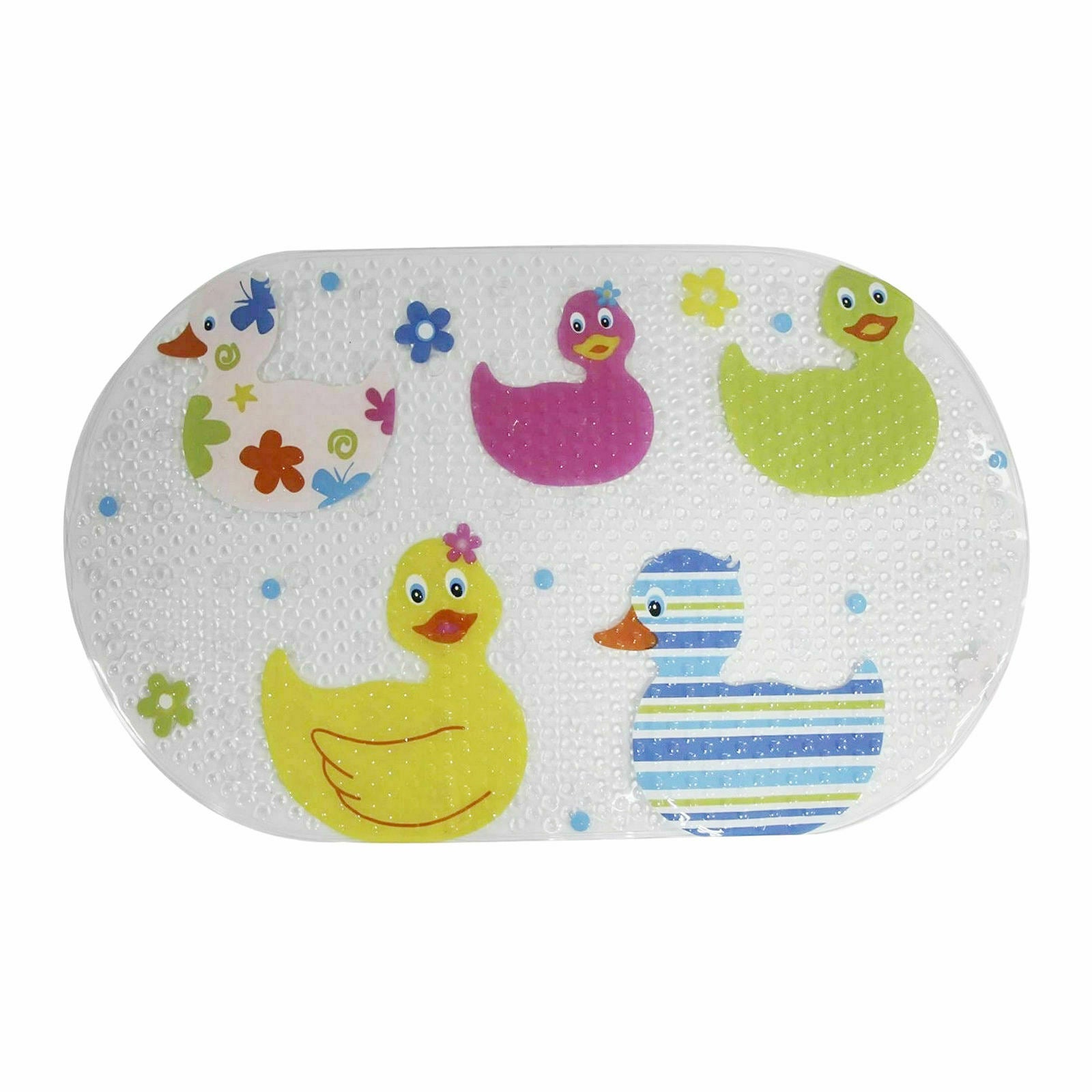 1PC Oval Bath Mat Non Slip with Suction Cups Carpet for Tub Shower Bath Room