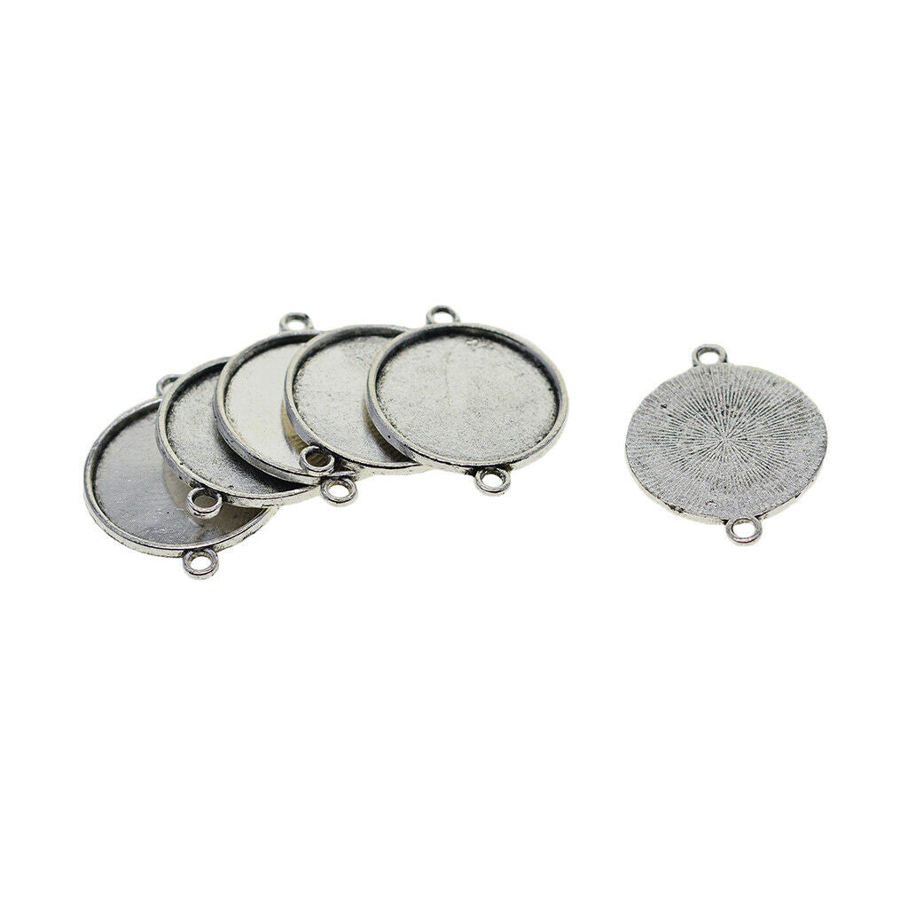 Blank Bezel 16mm 12mm Cabochon Base Trays Pendant DIY Jewelry Findings Tool