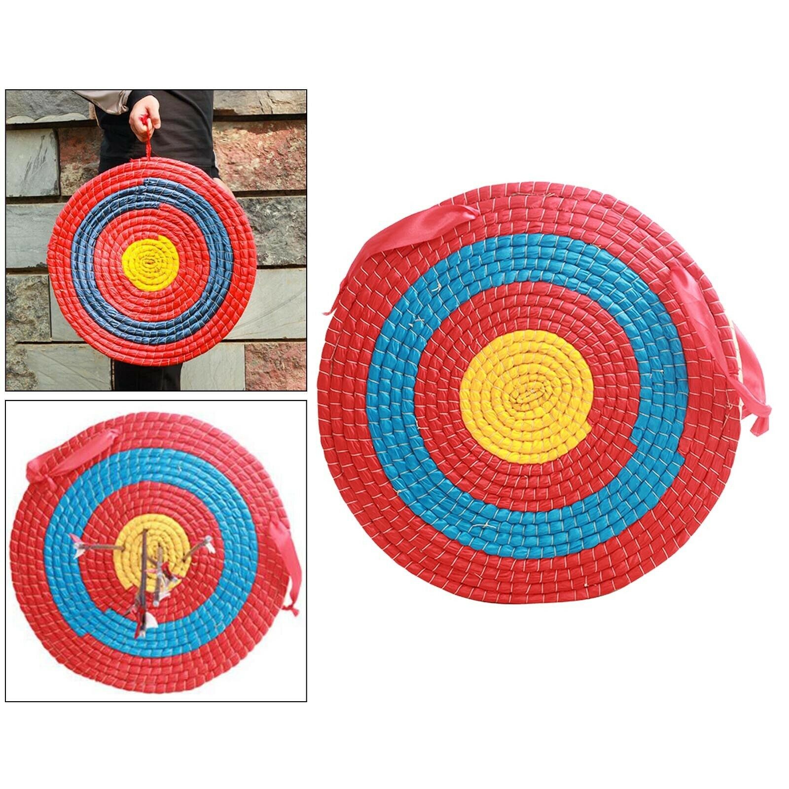 20inch Round Archery Target Arrow Straw for Outdoor Shooting Aiming Training
