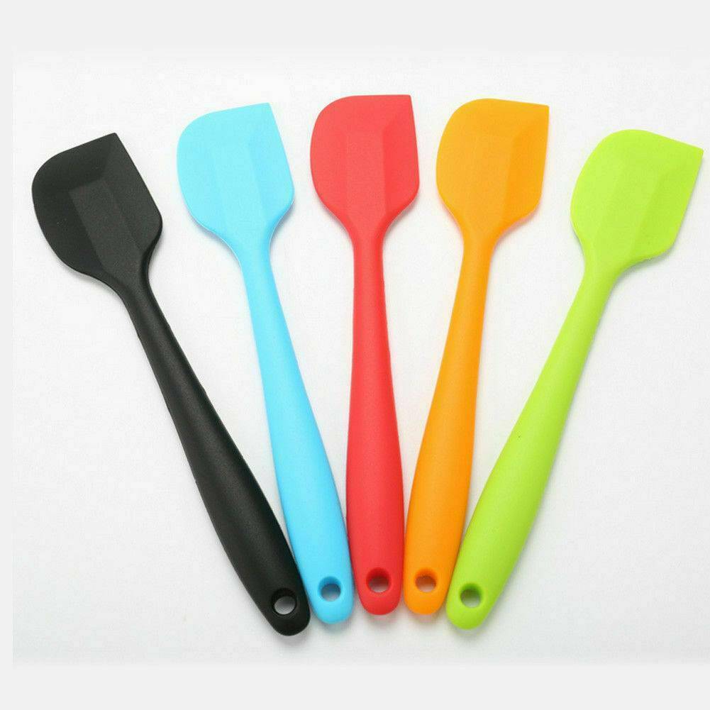 1X Baking Spatula Mini Small Silicone Spatula Heat Reistant Icing Spoon Scraper.