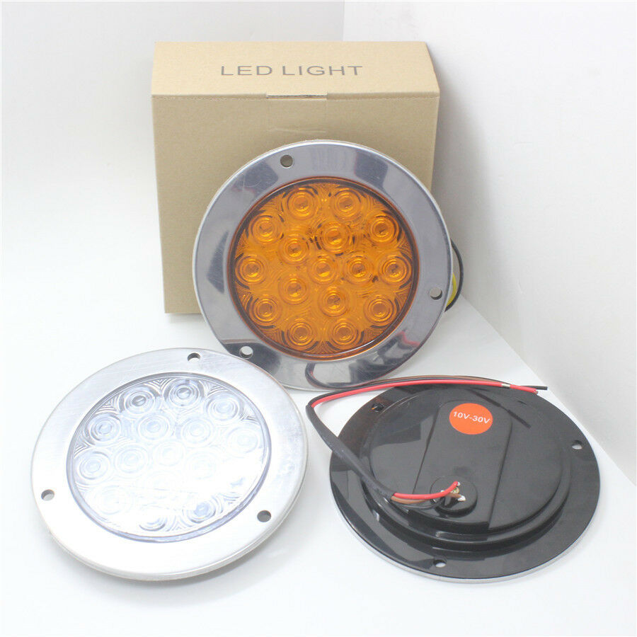 New 16LED Truck Trailer Indicator Stop Rear Tail Light Waterproof Dust Resistant