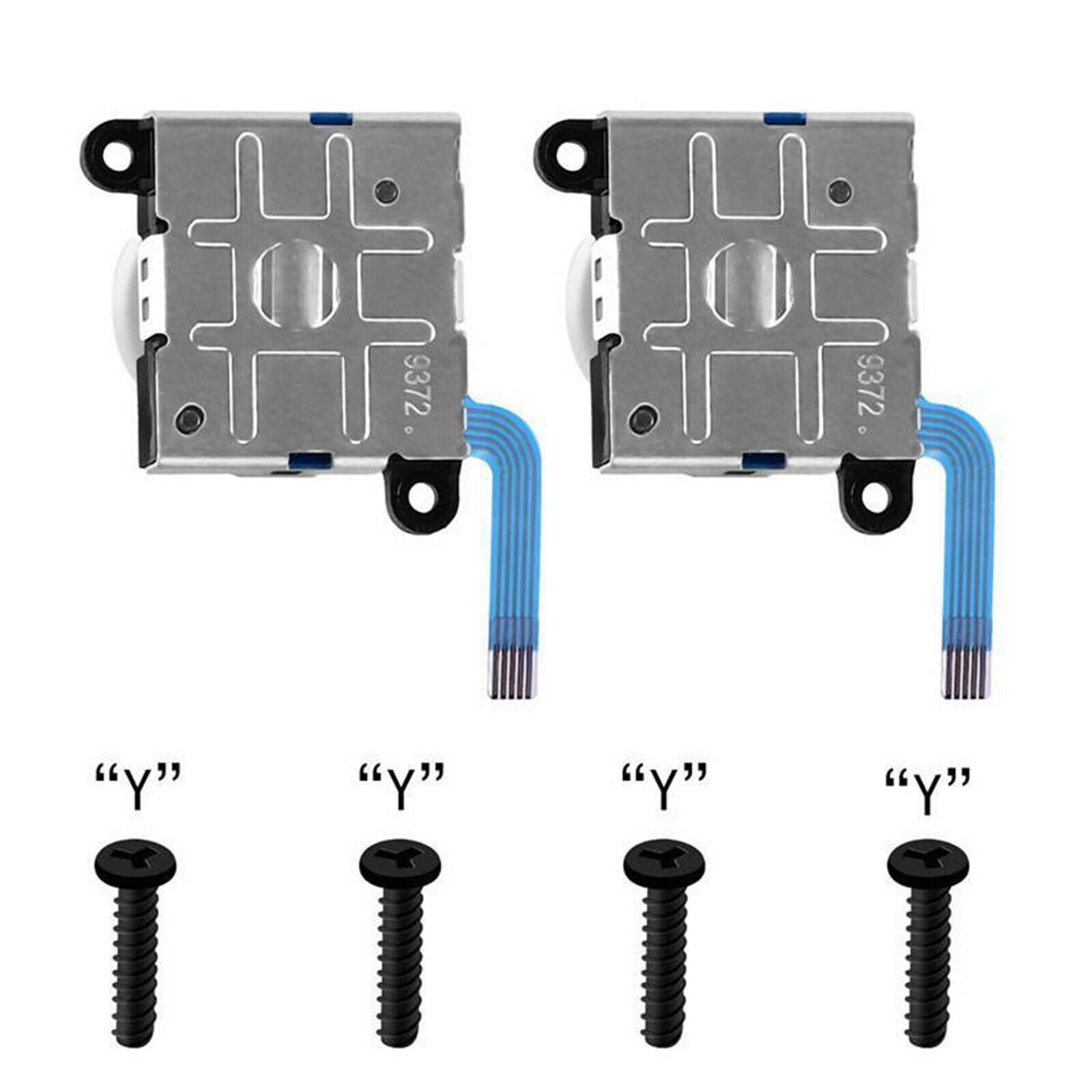 Joystick replacement, (2 pack) analog stick parts for switches