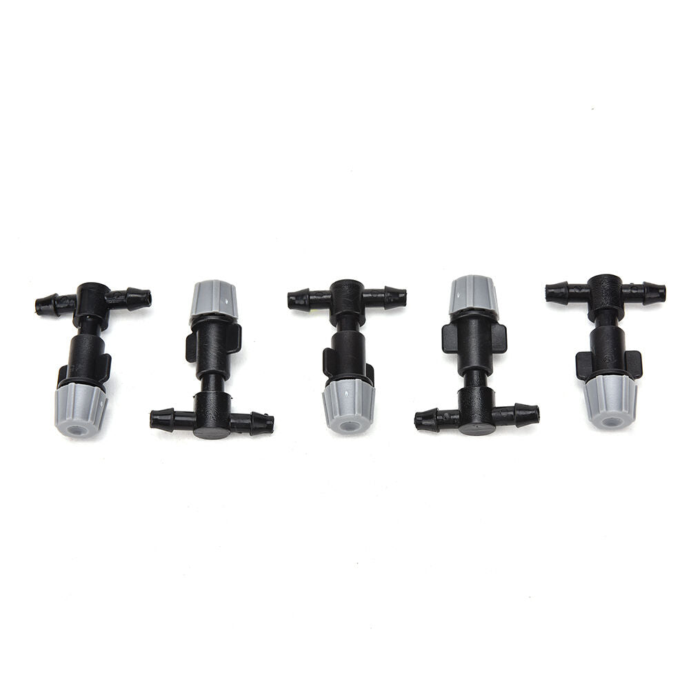 5pcs Flower Plant Garden Misting Atomizing Sprinkler Nozzles Tee Gre.l8