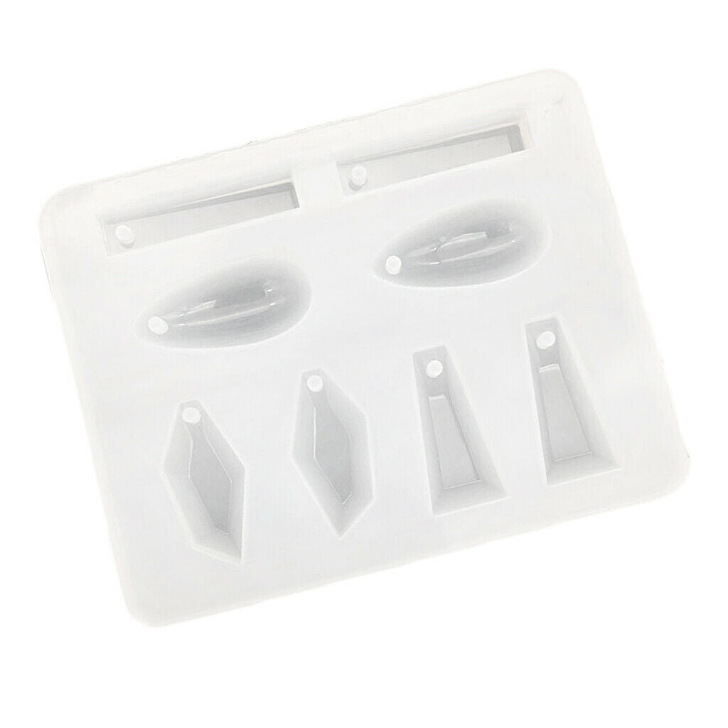 Jewelry Silicone Mold Moulds Polymer Clay Crafting Earrings Necklace Making