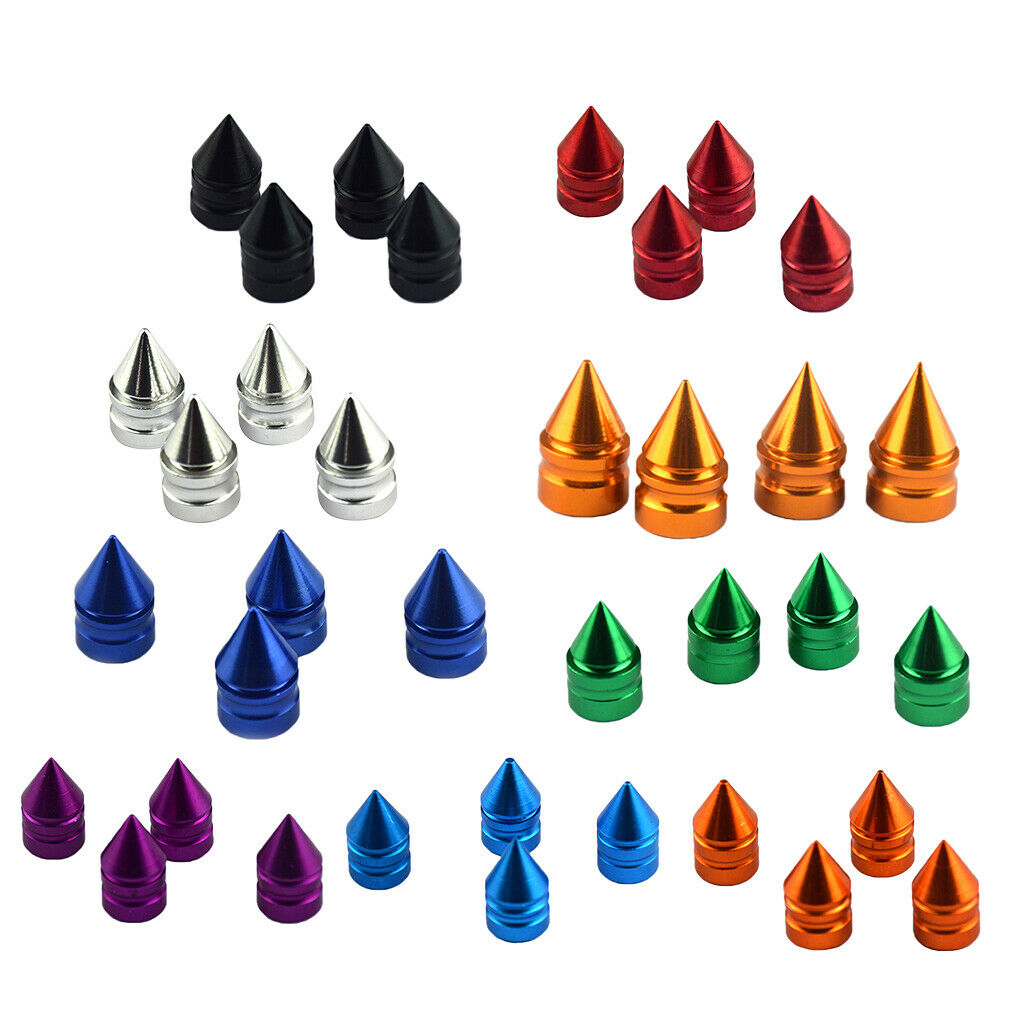 8PCS CAR ALUMINUM TIRE/RIM VALVE/WHEEL  DUST COVER STEM CAPS