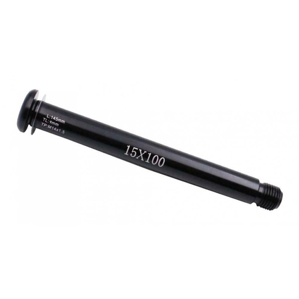 Front Hubs Tube Fork Shaft Thru Axle Lever 100x15mm for Bike Bicycle Parts