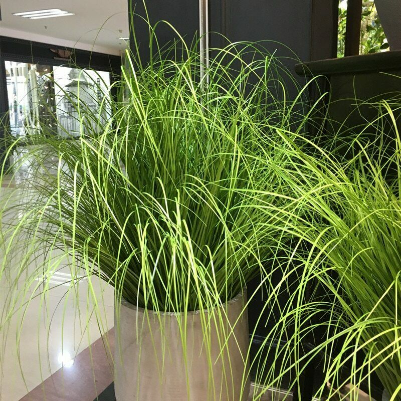 Simulation Flower Grass Leek Leaf Artificial Onion Plant Plastic Wedding Decor