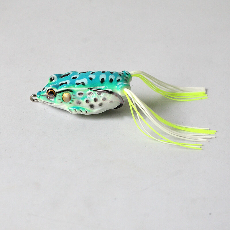 5 Pcs Toad Soft Plastic Hollow Fishing Lure Crankbait Hooks Bass Bait Frog DD
