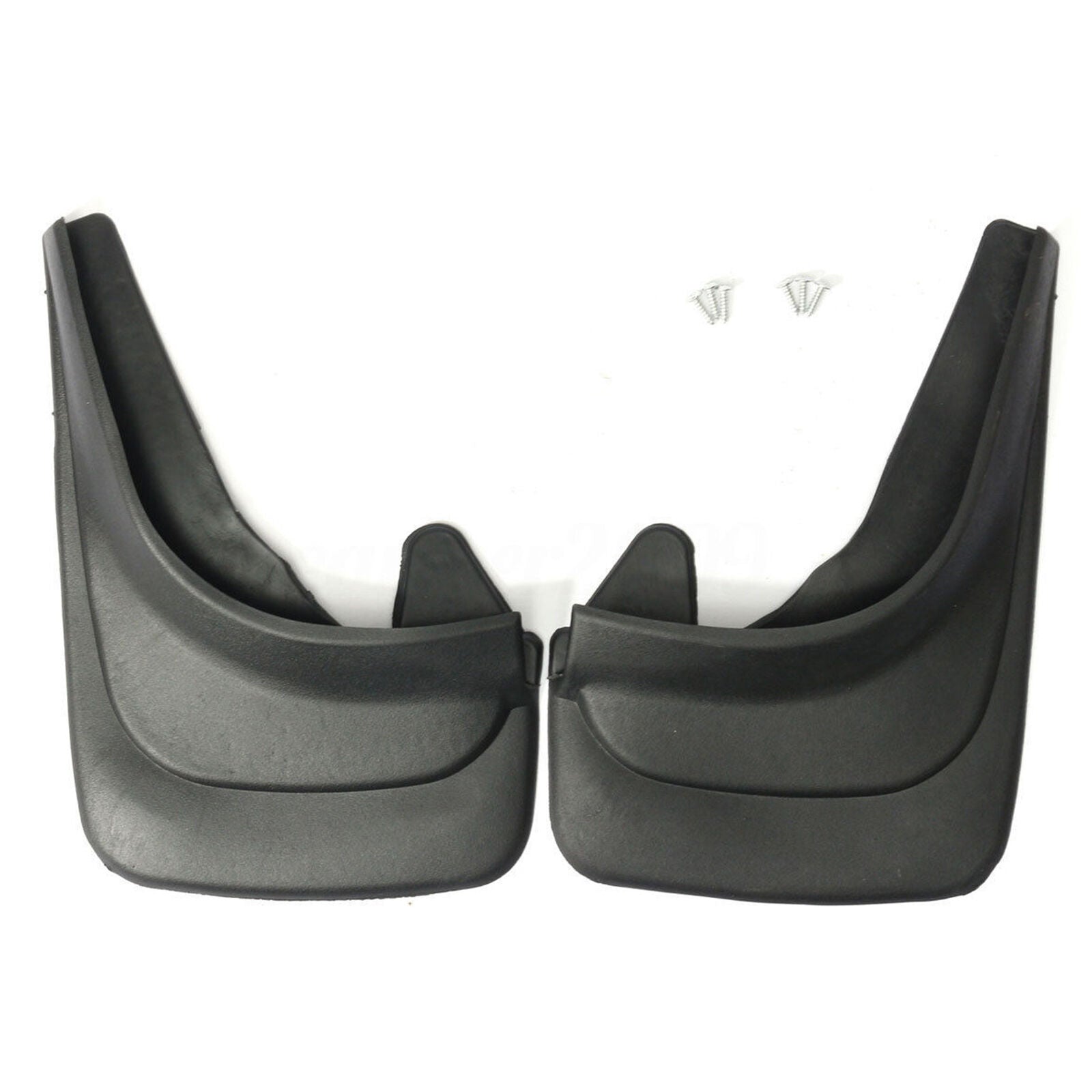 DIY Black Universal Front Rear  Mud Guards Splash Flaps 2PCS Car Truck Van