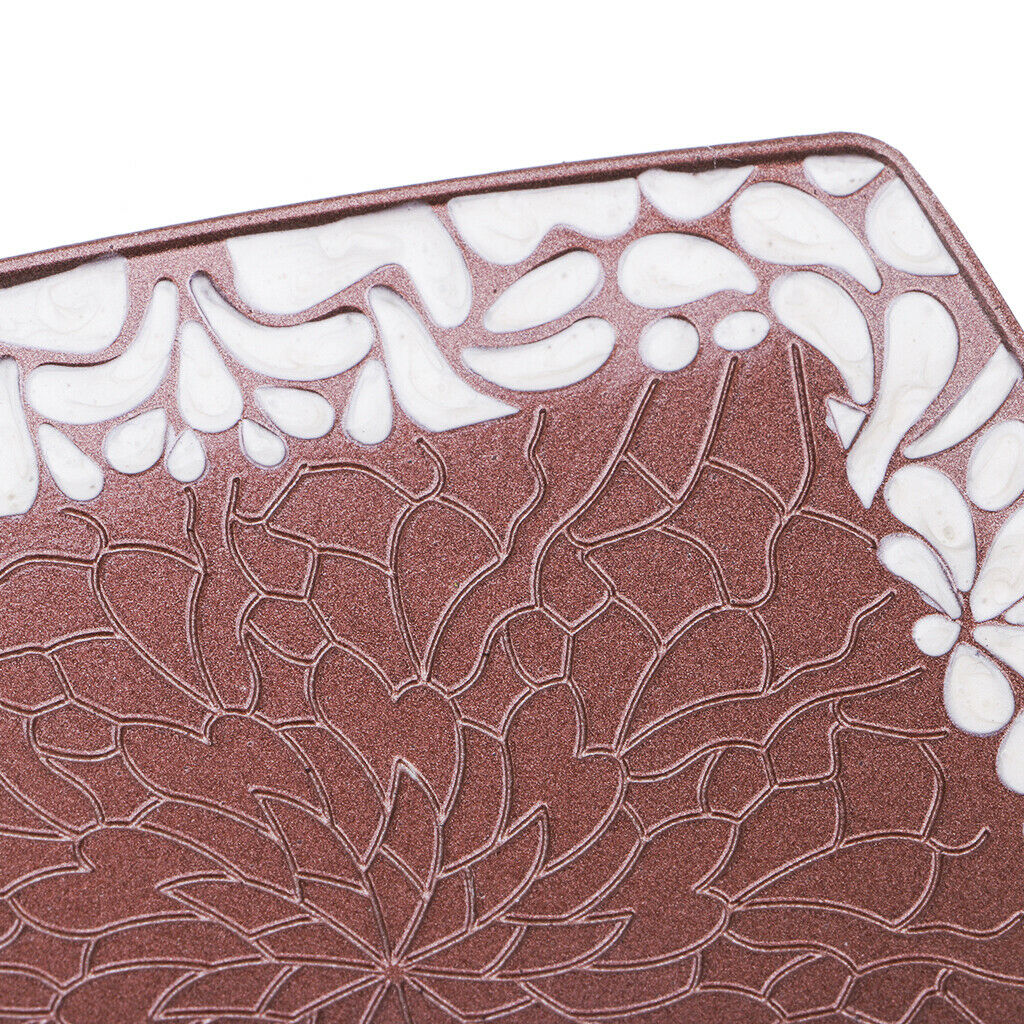 Saucer Alloy Coaster Heat Insulation Pad Cup Holder Accessory Copper