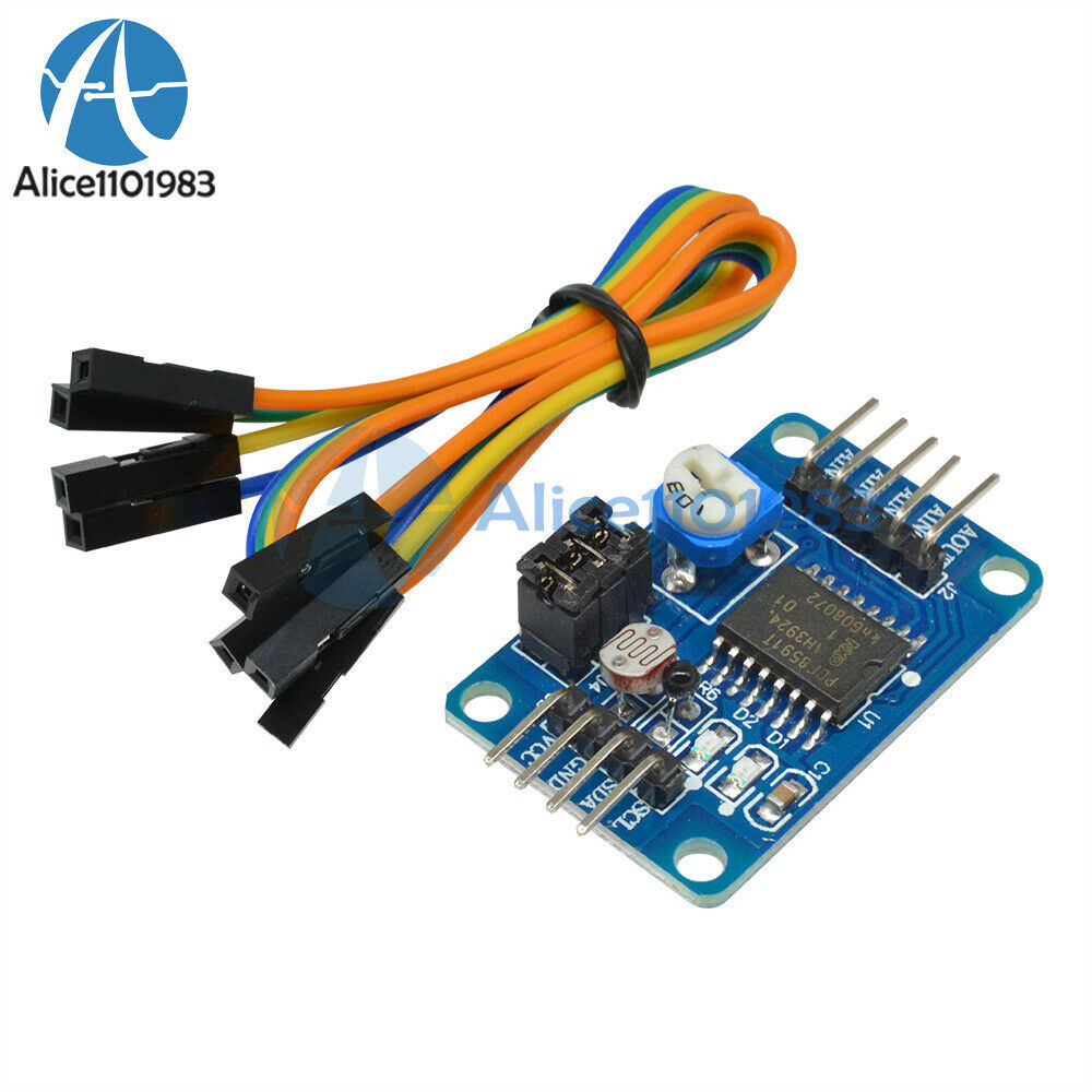 10PCS PCF8591 AD/DA Converter module analog to digital to analog Conversion