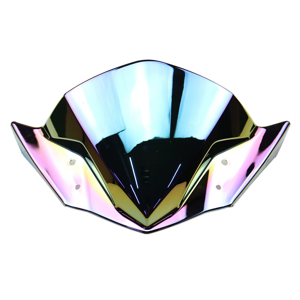 Double Bubble Dark Iridium Windscreen Windshield for Yamaha FZ16 150 2015-2016
