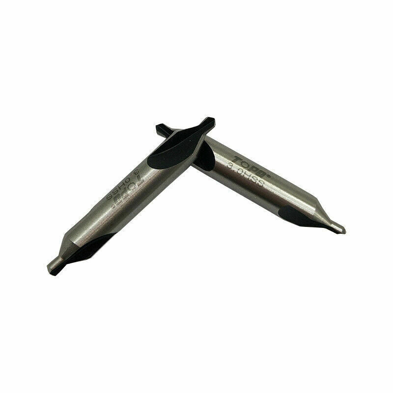 5pcs Φ3 High quality 3mm Premium HSS Center Drill 60° Combined Countersink TOOLS