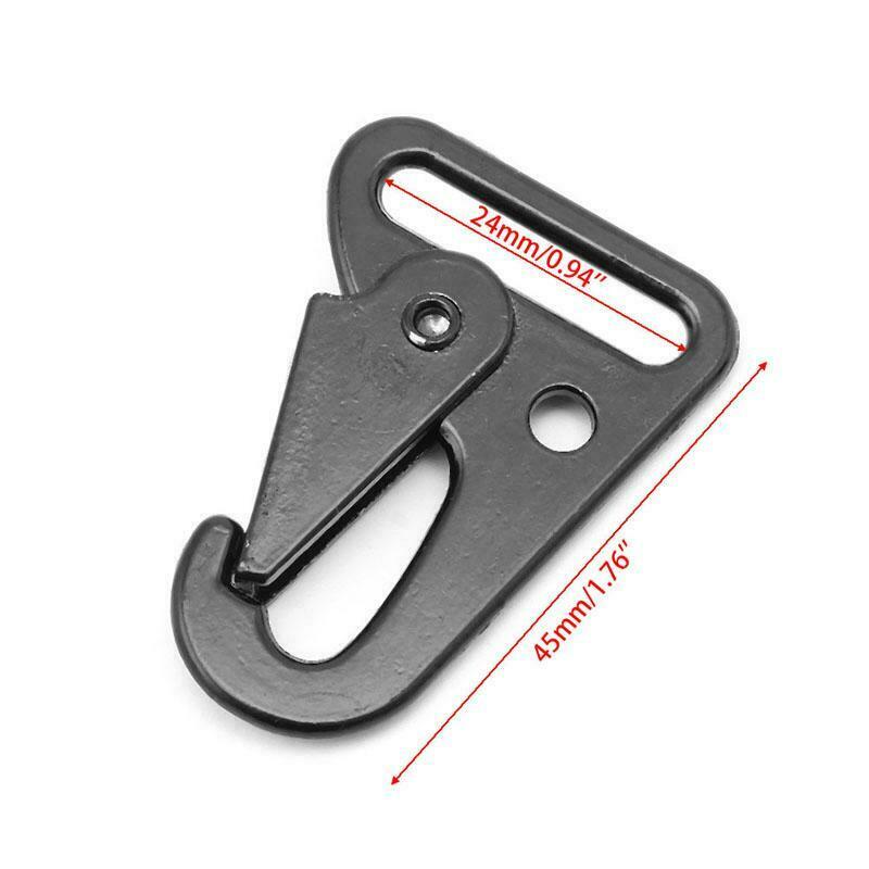 Outdoor Military Snap Key Ring Keychain Clip Hanging Quick Link Buckle Hook Hot