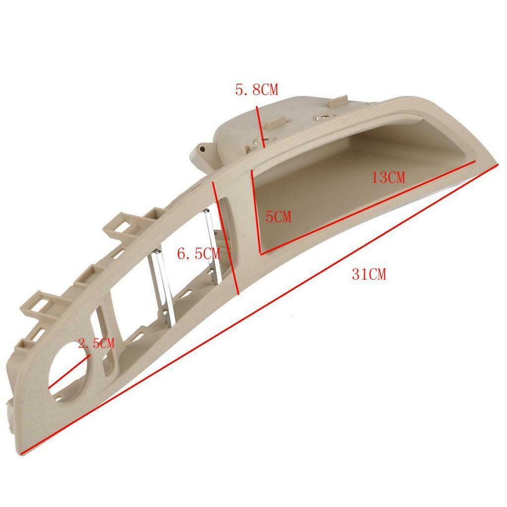 Front Door Left Handle Switch Cover for BMW 5 Series F18 520 523 Beige