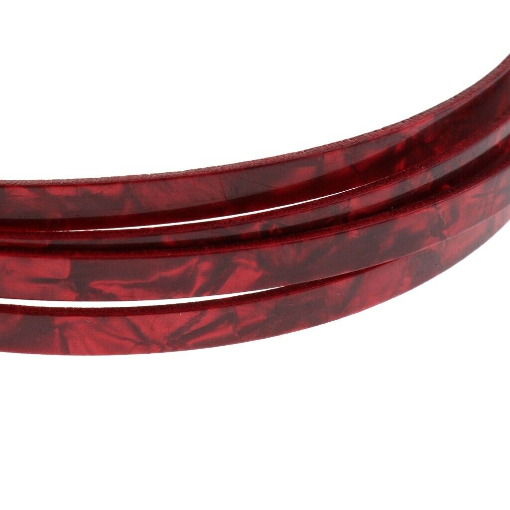 Celluloid Guitar Binding Inlay Purfling Strip for Luthiers DIY Supplies 6mm