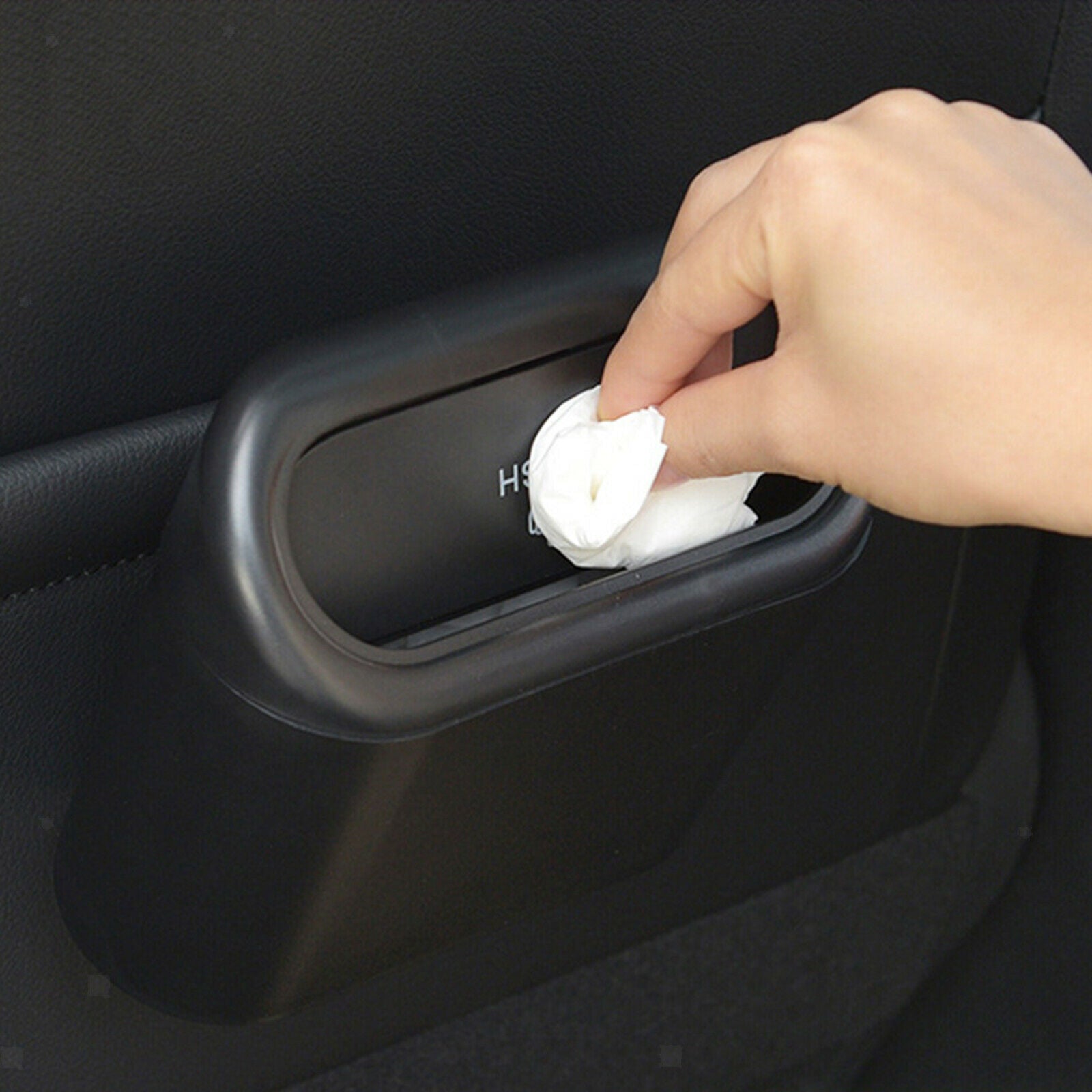 Waterproof Hanging Car Trash Can Rubbish Box Storage Bucket for Automotive