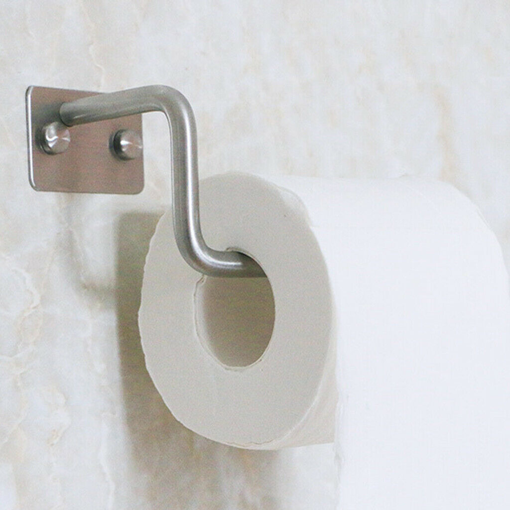 Stainlss Steel Paper Towel Holder Roll Paper Towel Holder Rack Wall Mounted