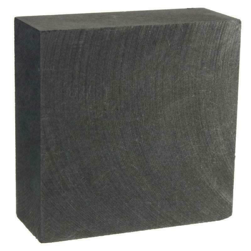 1pcs 99.9% High Purity Fine Grain Graphite Ingot Blank Block Sheet 50x50x20mm