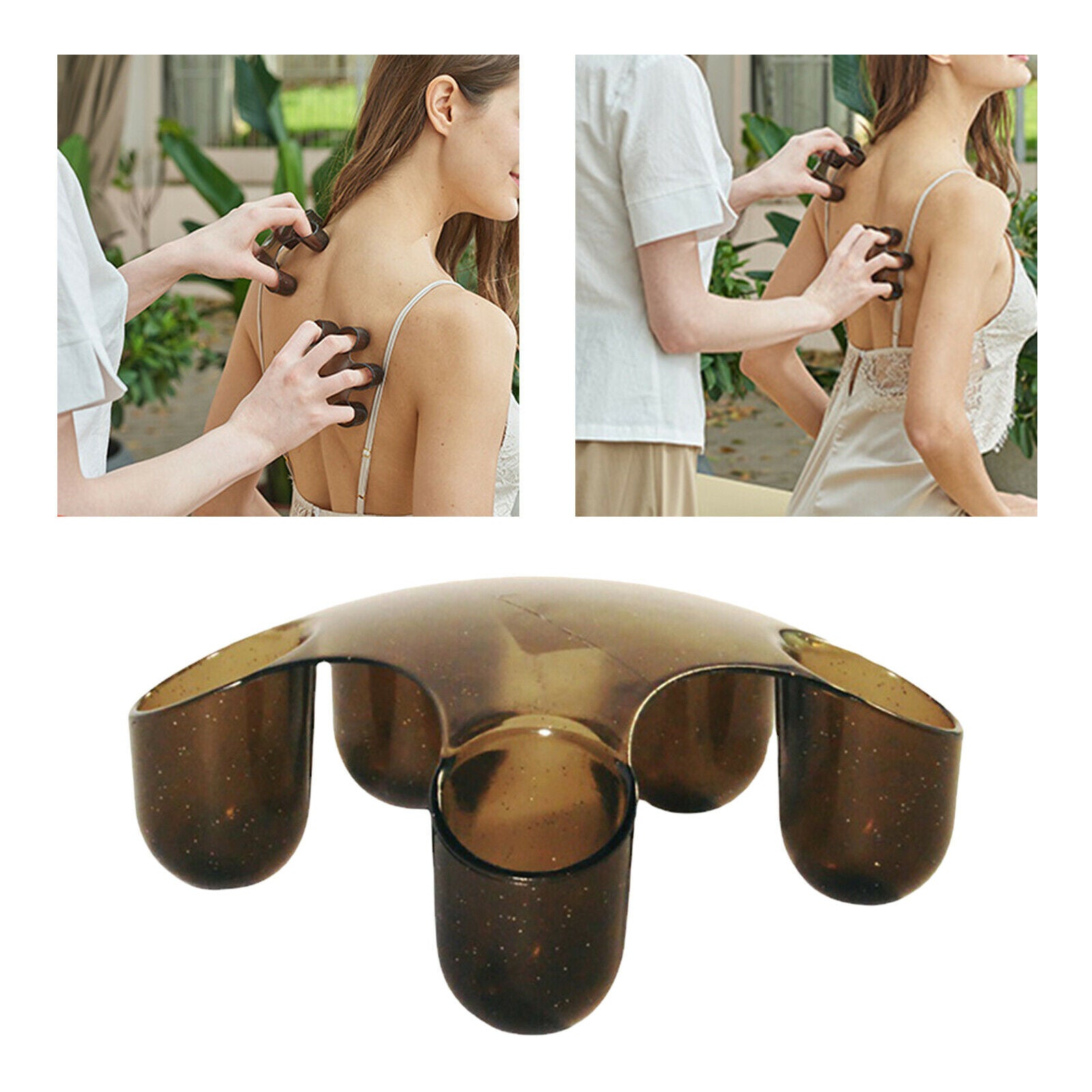 Five Finger massager Fingers Head Scratcher For Hair Care Head Body Relax