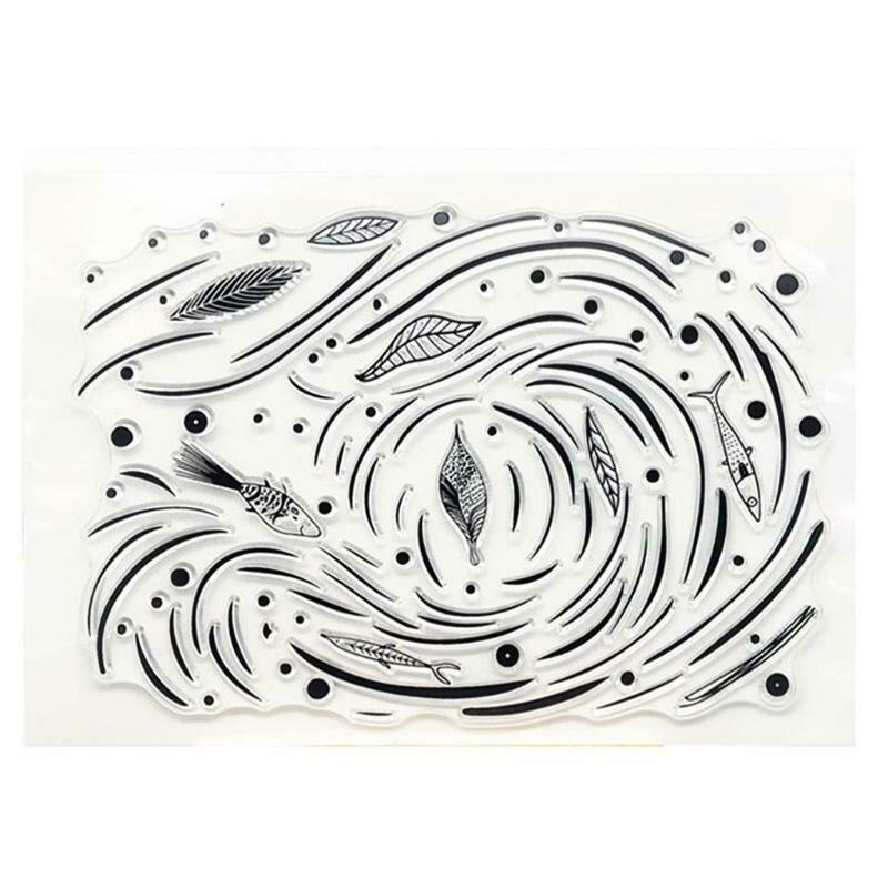 Fish Silicone Clear Seal Stamp DIY Scrapbooking Embossing Photo Album Decorative