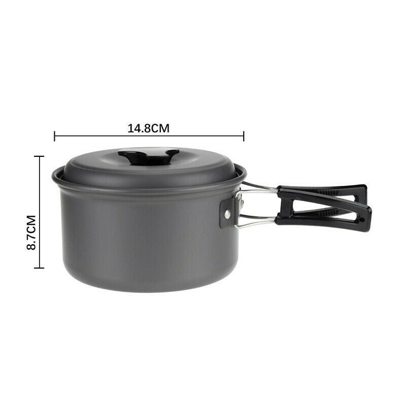Foldable Cooking Pot Quality Cookware Cooking Utensils Pan for Outdoor Camping