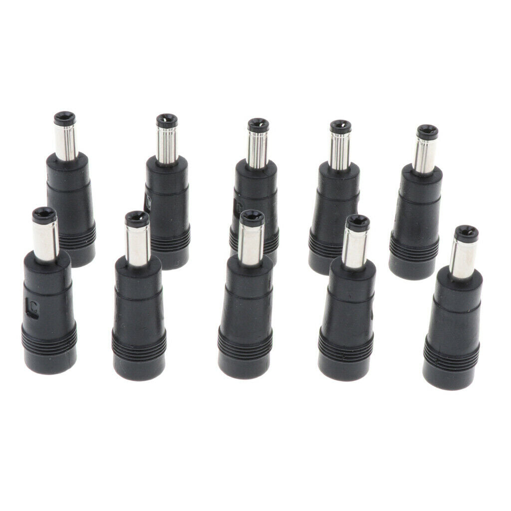 10 Packs DC 4.0x1.7mm Female to 5.5x2.1mm Male Power   Adapter Sockets