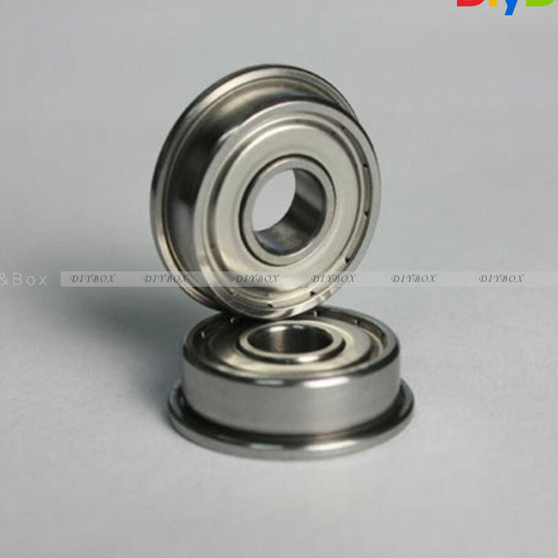 20PCS MF63ZZ Metal Shielded FLANGED Ball Bearing Bearings MF63z (3x6x2.5 mm)