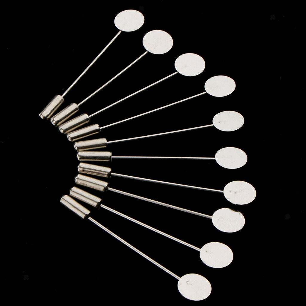 20pcs Hat Lapel Stick Pin Badge DIY Suit Women Collar Brooch Pin Brooch Part
