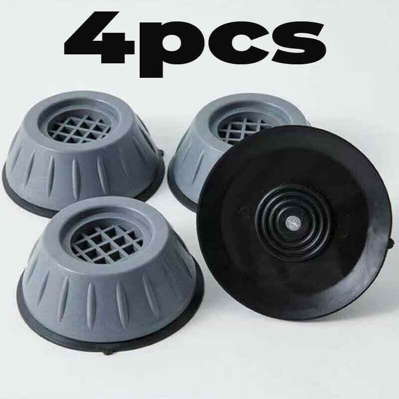 4pcs Anti-Vibration Foot Pads Washer Dryer Mat Mute Fix Furniture Shock Non-slip